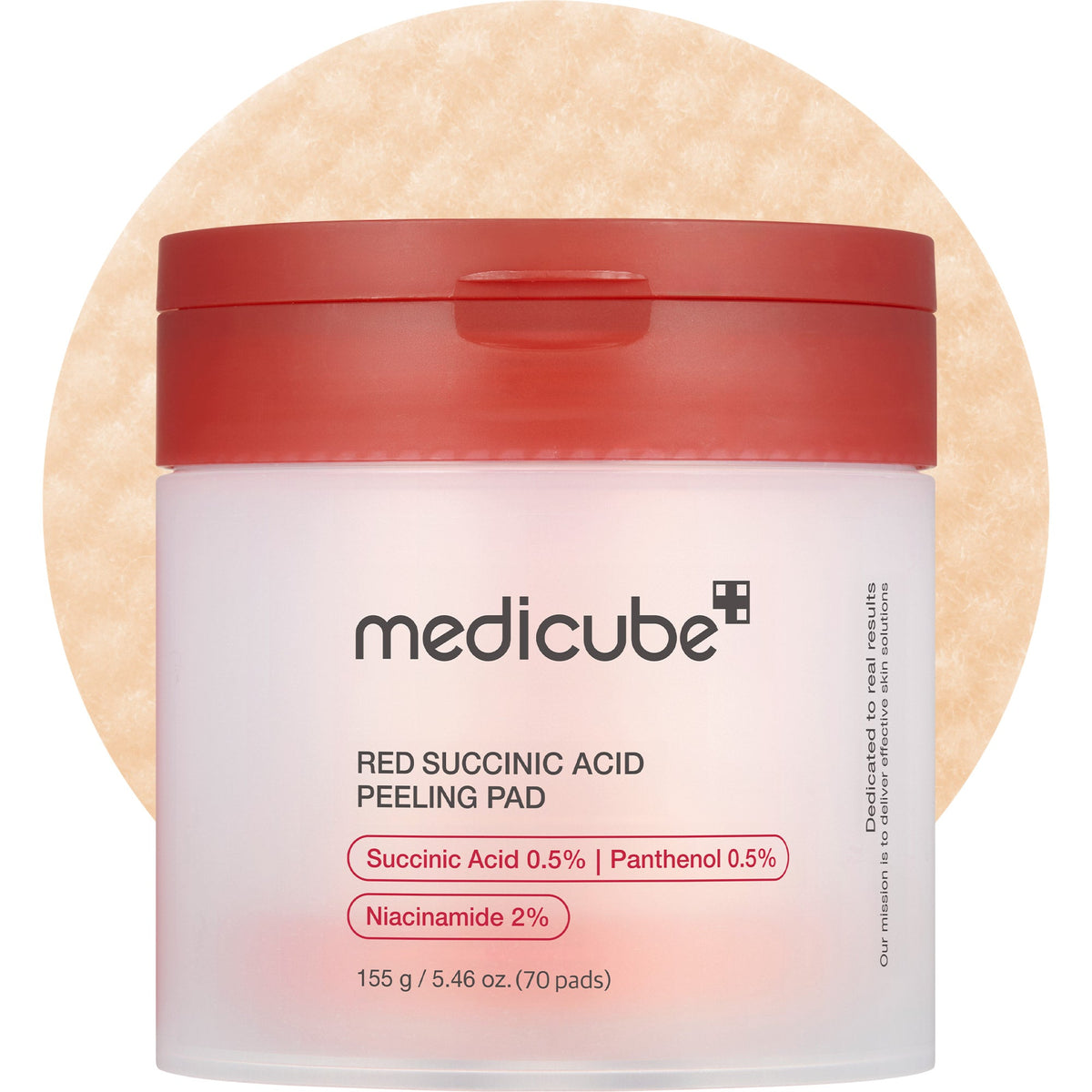 Red Succinic Acid Panthenol Pads P5