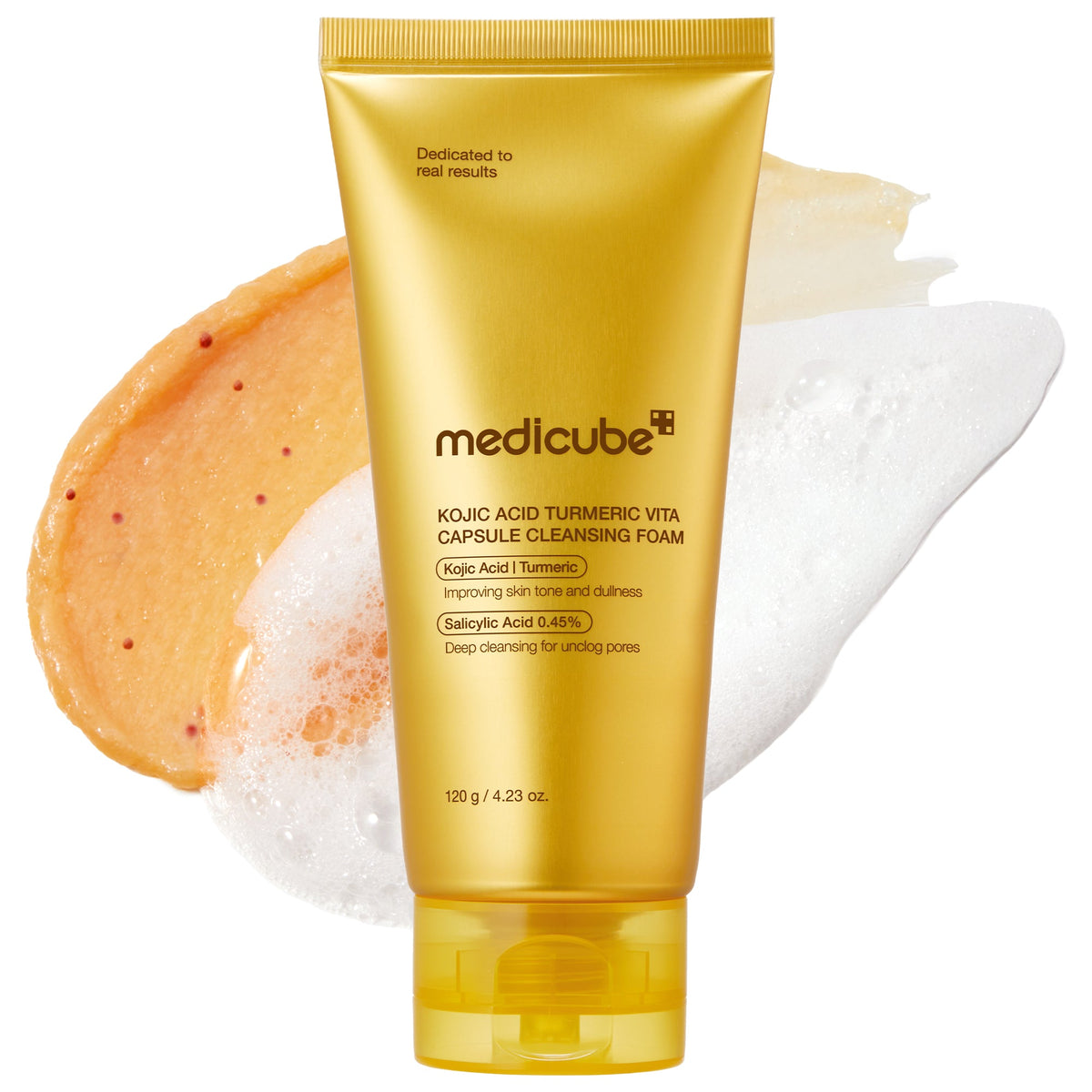 Kojic Acid Turmeric Vita Capsule Foam Cleanser W9