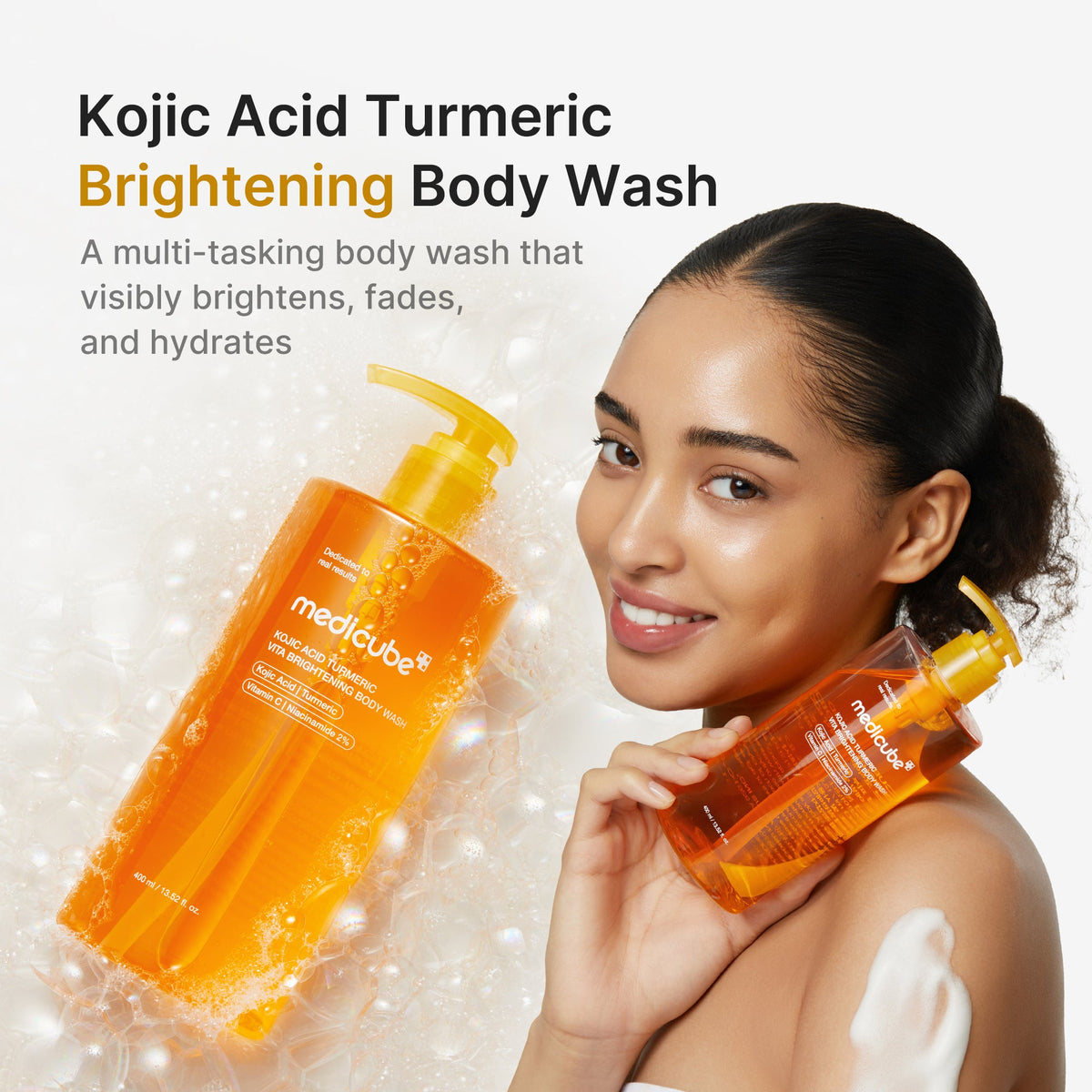Kojic Acid Turmeric Brightening Body Wash F7