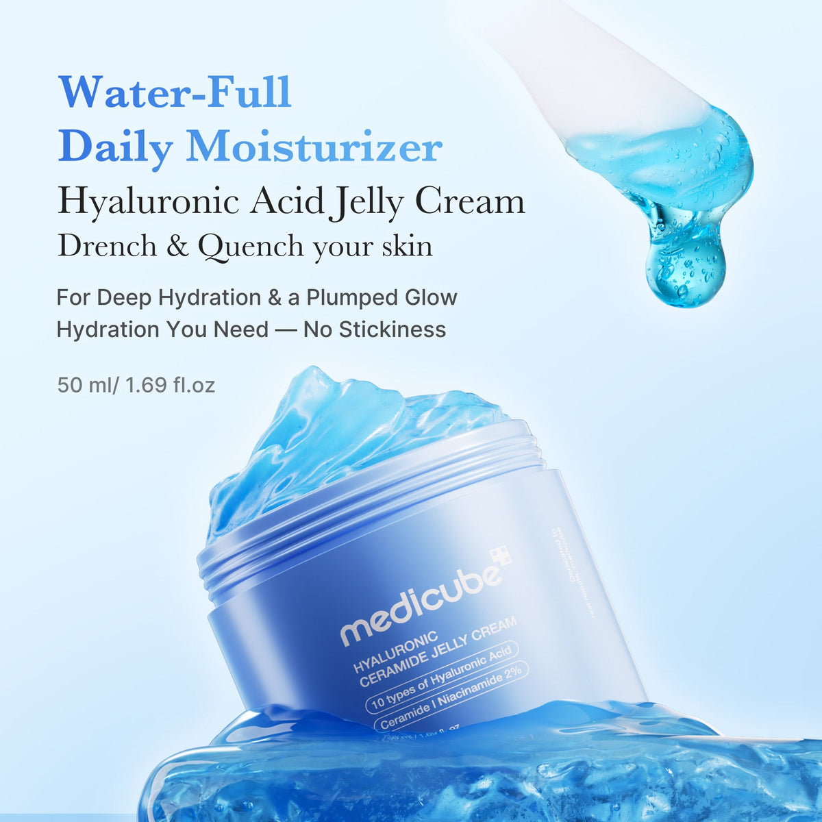 Hyaluronic Ceramide Moisturizing Jelly Cream A3