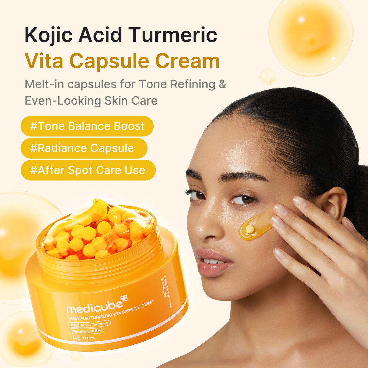 Kojic Acid Turmeric Vita Capsule Cream N7