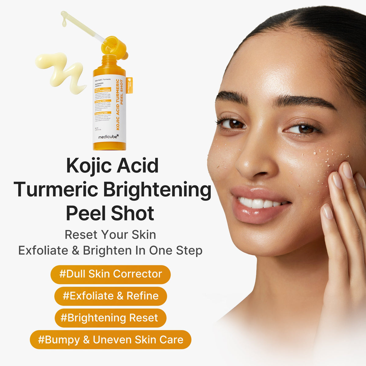 Kojic Acid Turmeric Peel Shot D7