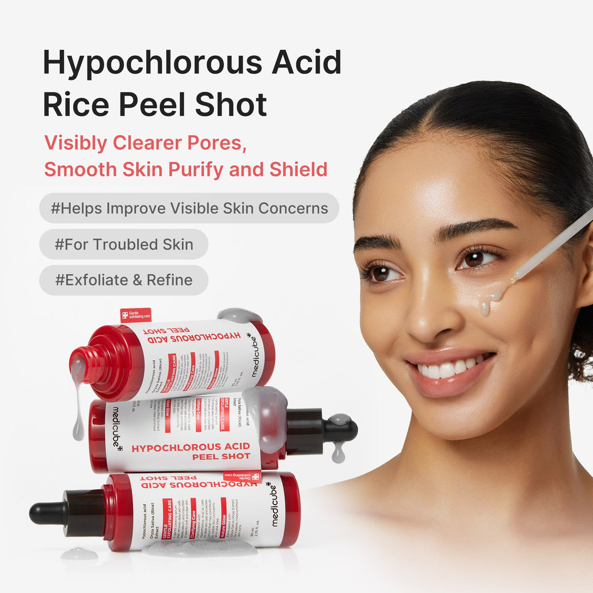 Hypochlorous Acid Rice Peel Shot O7
