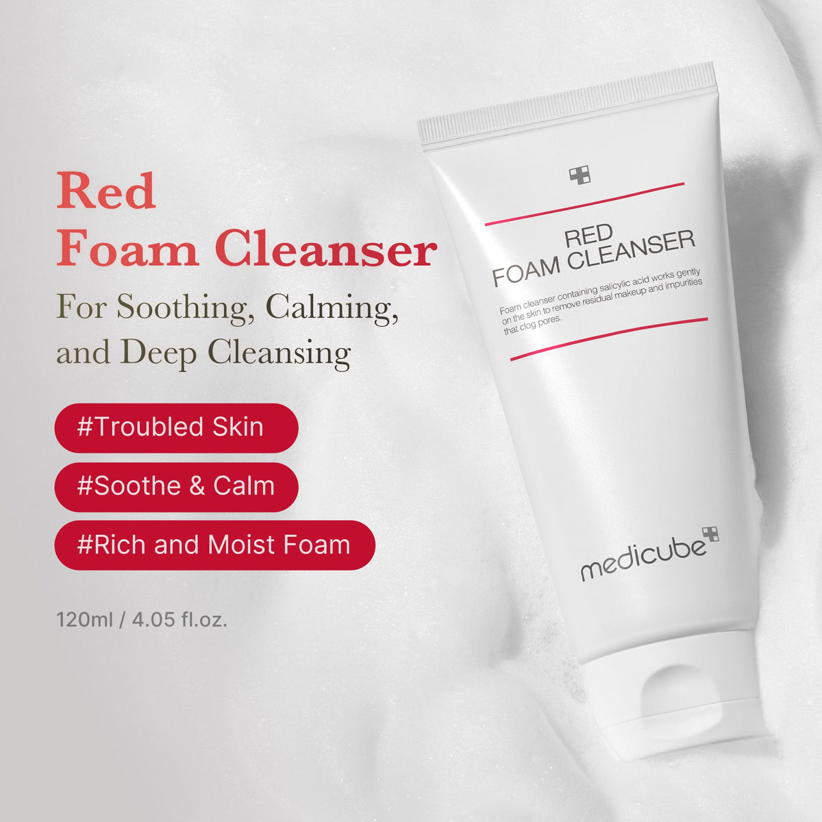 Red Foam Cleanser X2