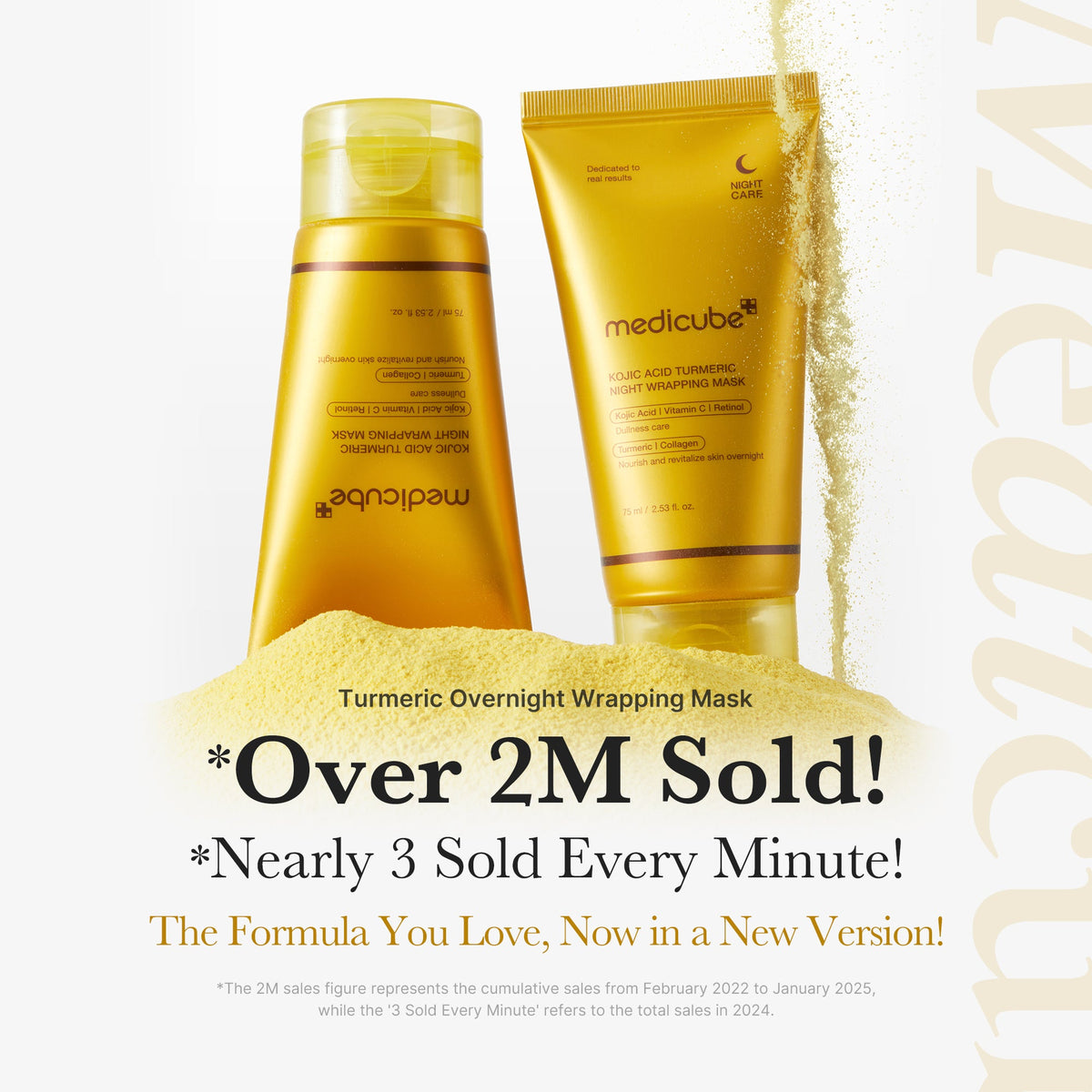 Kojic Acid Turmeric Overnight Wrapping Mask X2