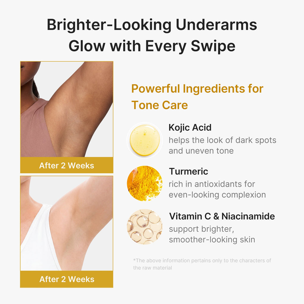 Kojic Acid Brightening Deodorant (Vanilla & Pistachio) D2
