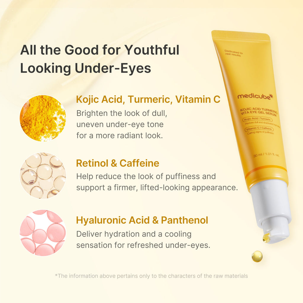Kojic Acid Tumeric Eye Gel Serum C8