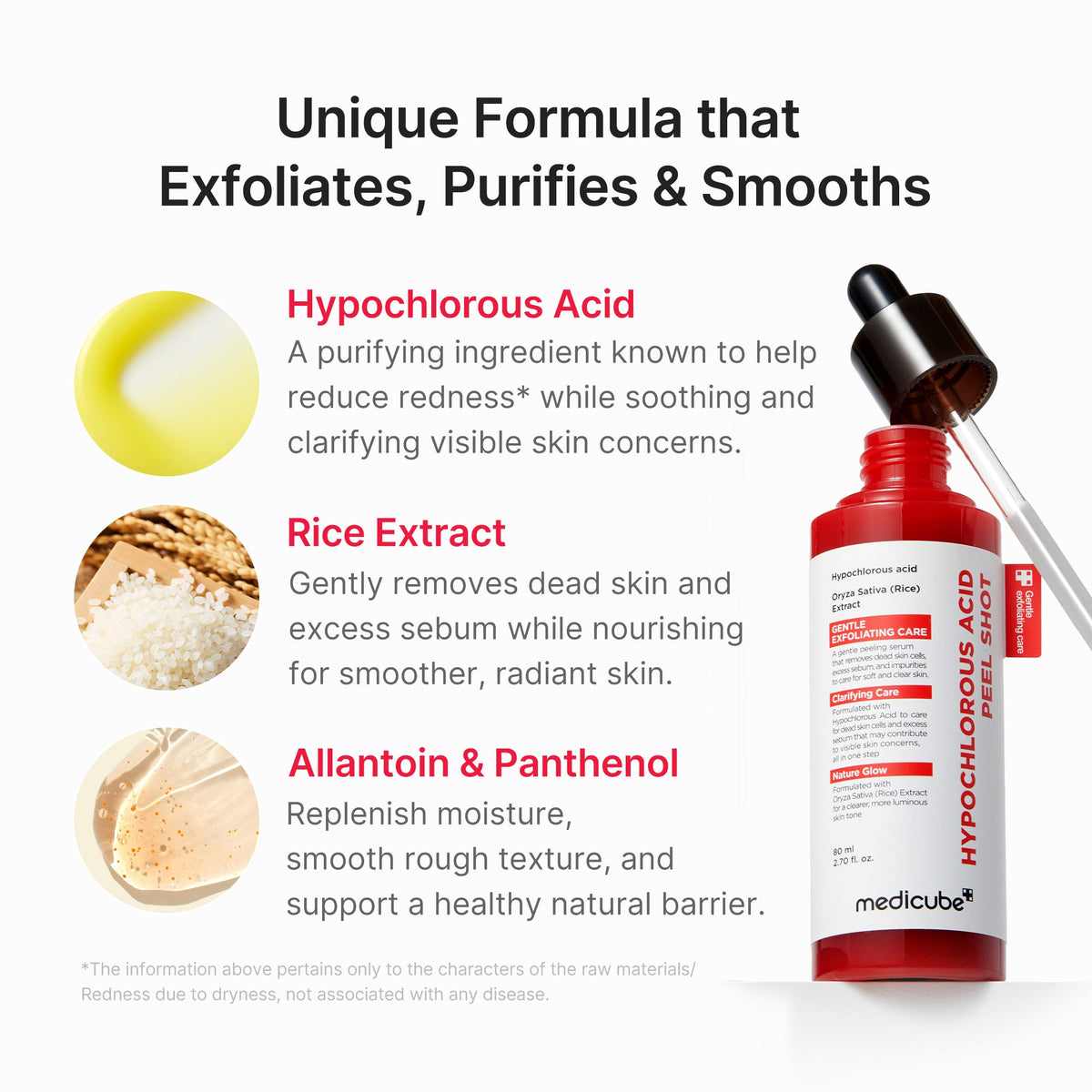Hypochlorous Acid Rice Peel Shot O7