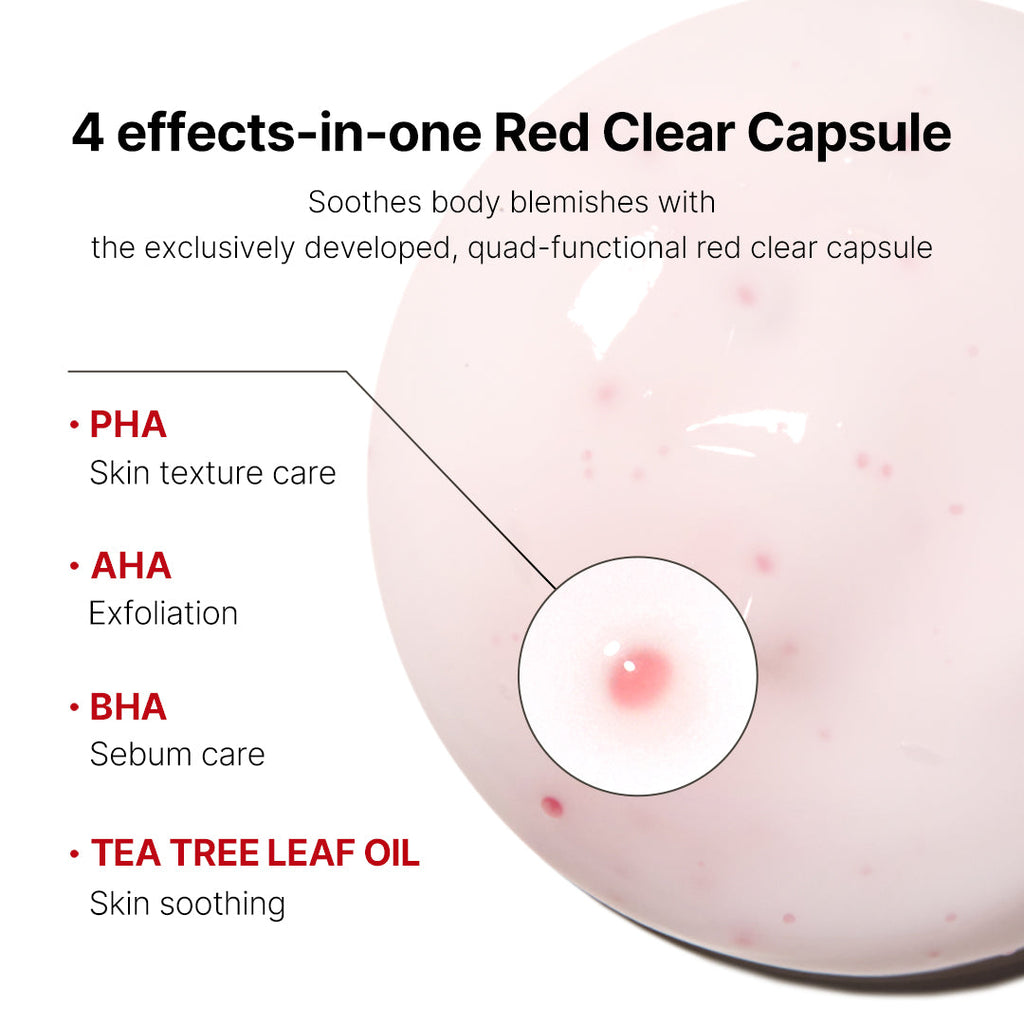 Red Clear Capsule Body Lotion X0