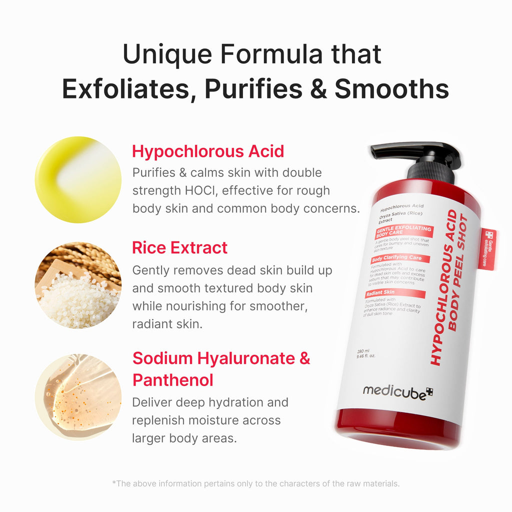 Hypochlorous Acid Rice Body Peel Shot A2
