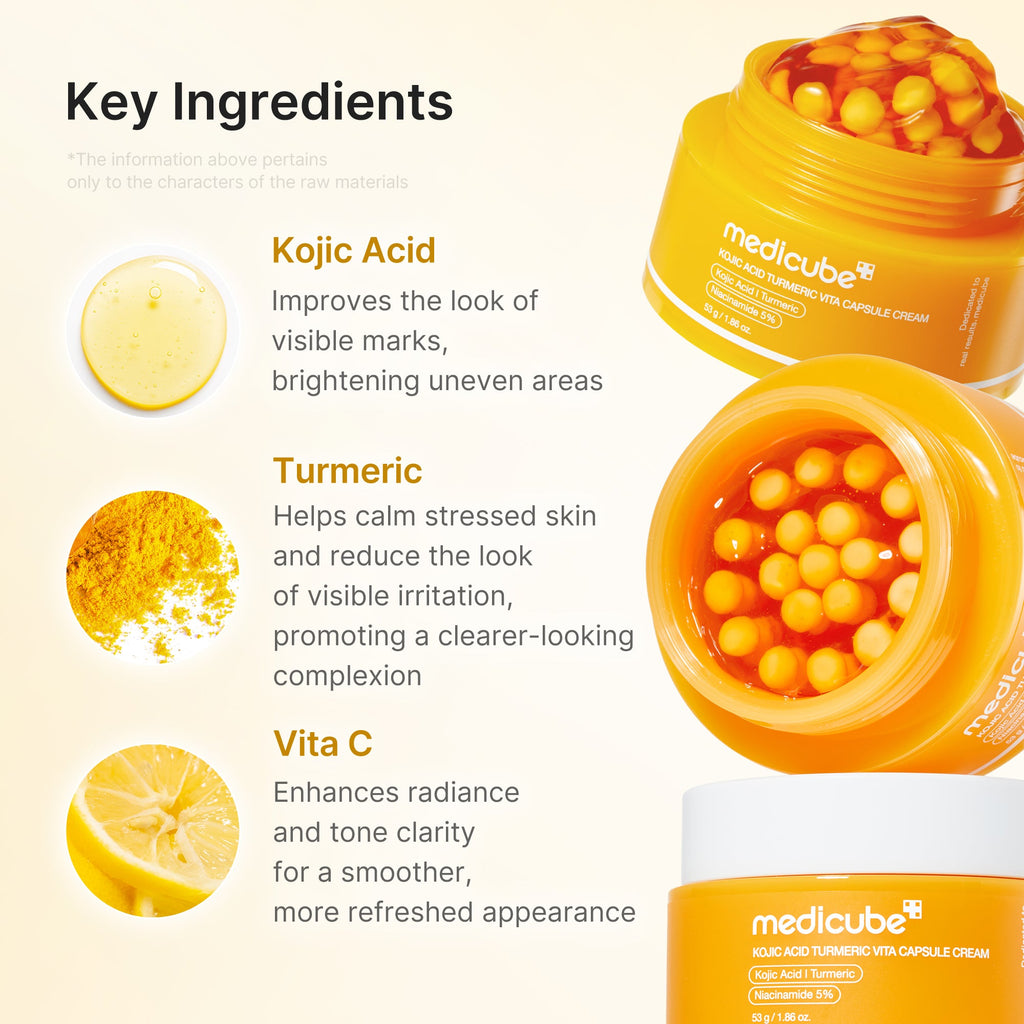 Kojic Acid Turmeric Vita Capsule Cream N7