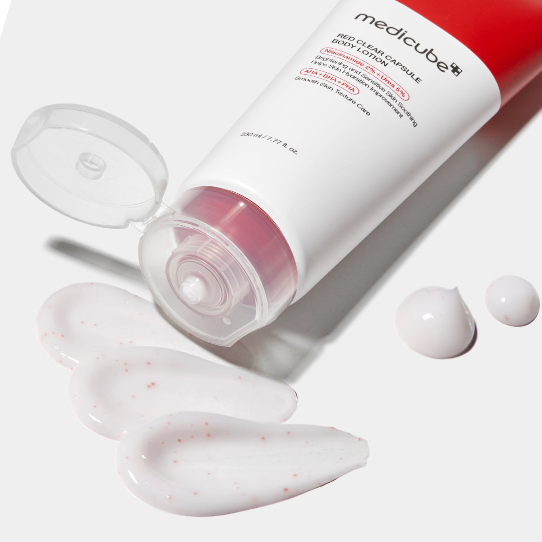 Red Clear Capsule Body Lotion R6