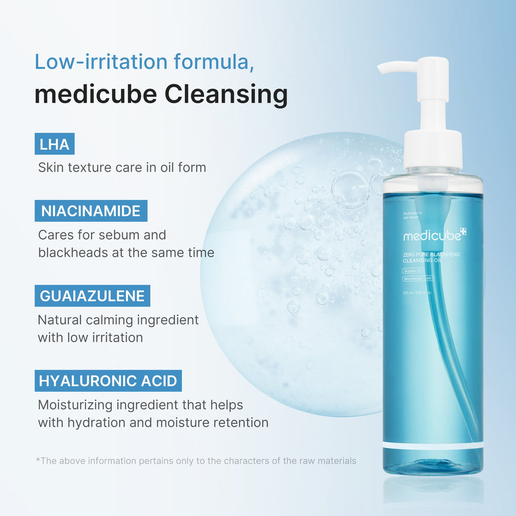 Zero Pore Blackhead Deep Cleansing Oil B9
