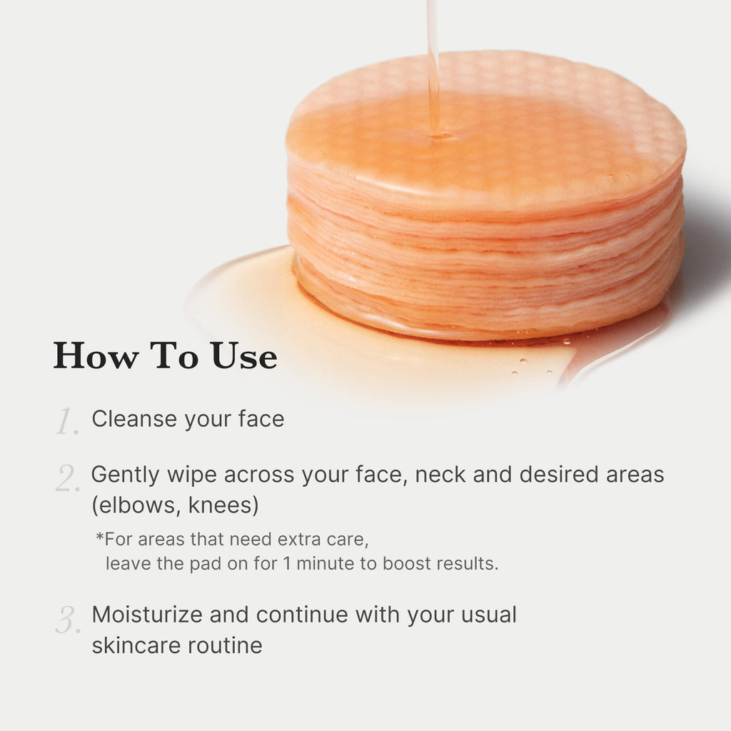 Red Succinic Acid Panthenol Pads P5
