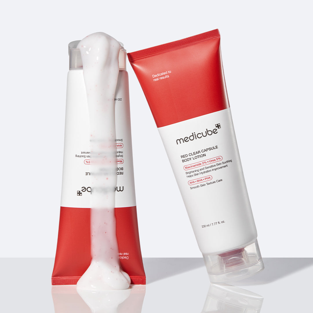 Red Clear Capsule Body Lotion R6