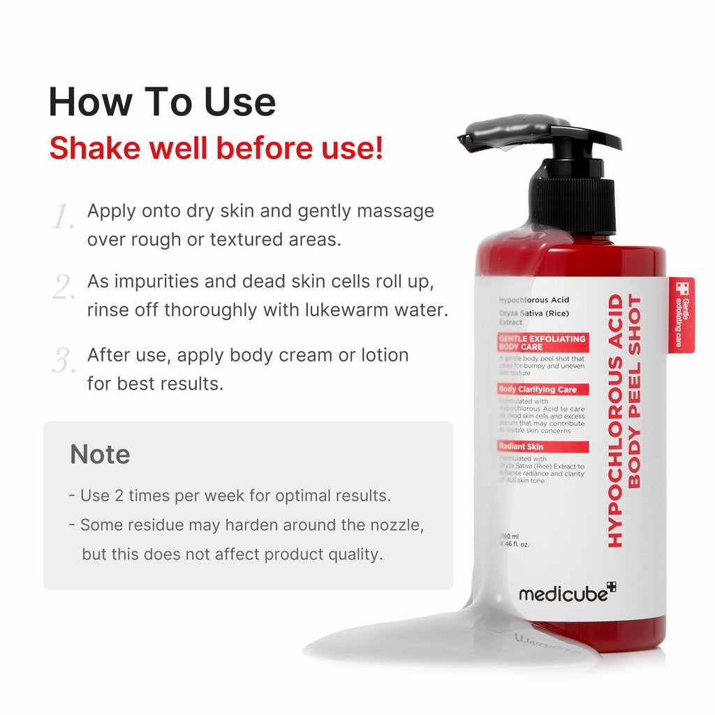 Hypochlorous Acid Rice Body Peel Shot A2