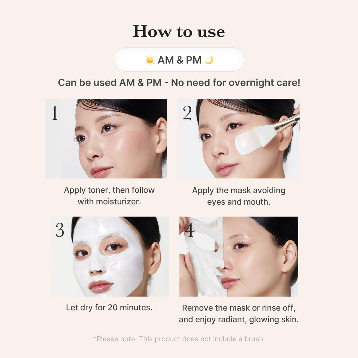 Collagen Milky Glow Daytime Wrapping Mask T6