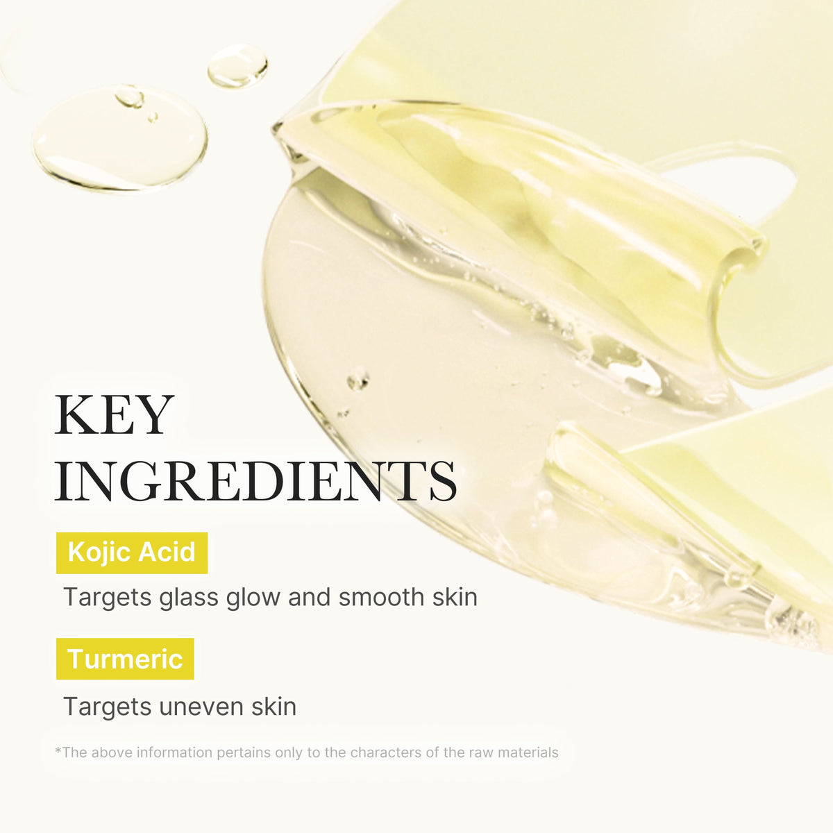 Kojic Acid Turmeric Gold Jelly Gel Mask W4
