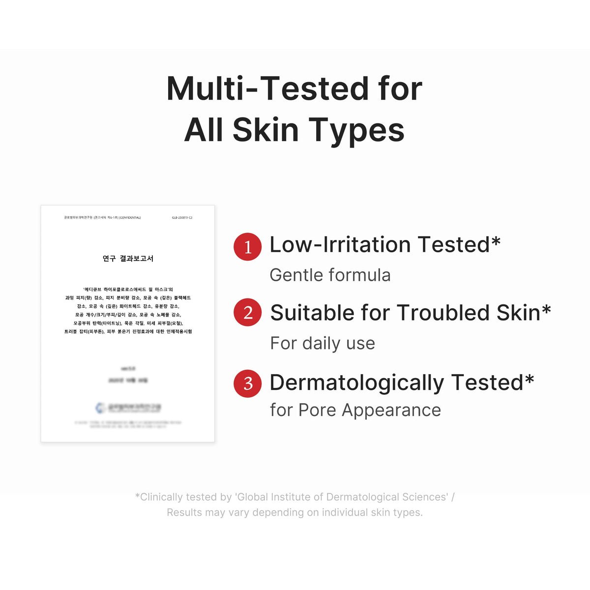 Hypochlorous Acid Peel Mask I3