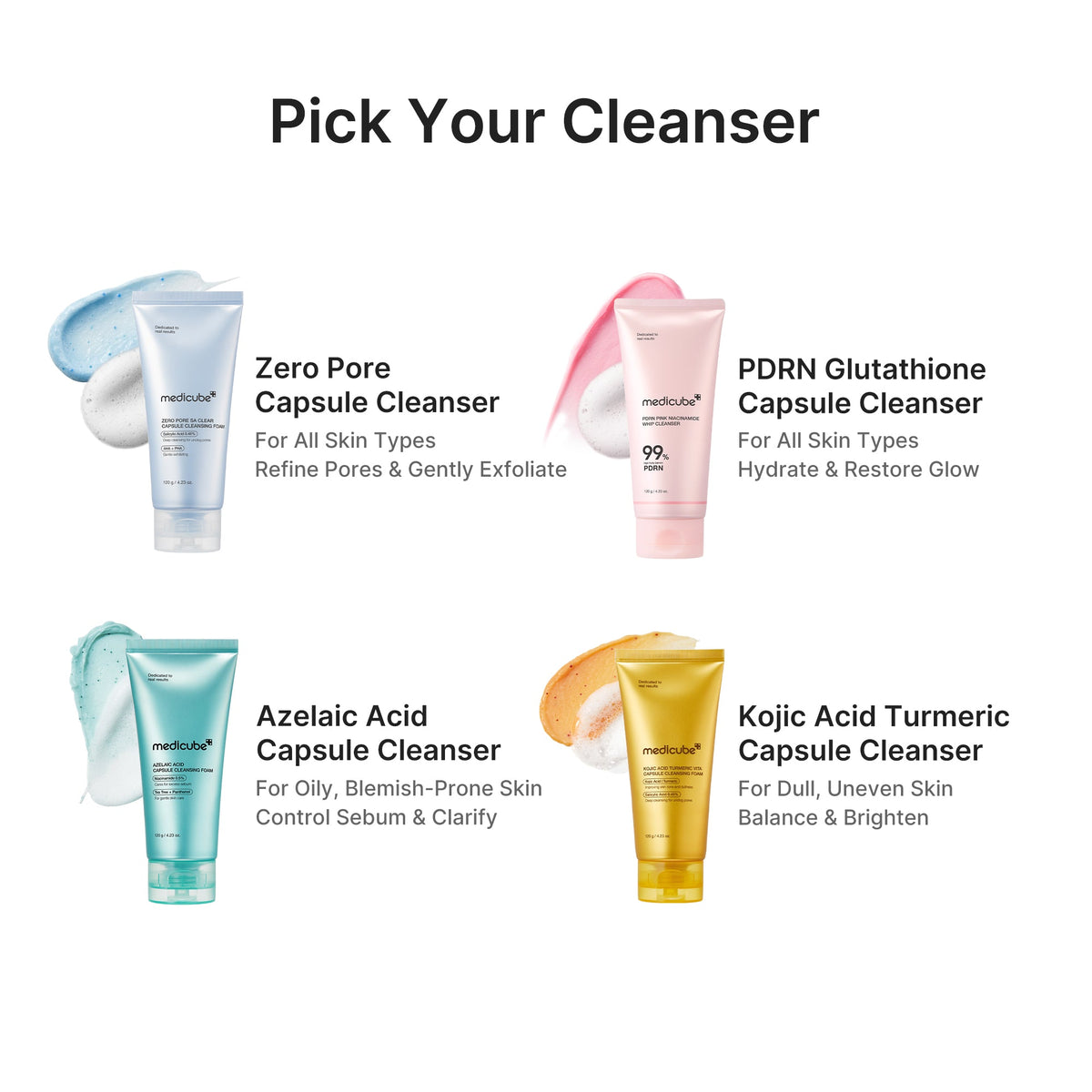 Kojic Acid Turmeric Vita Capsule Foam Cleanser W9