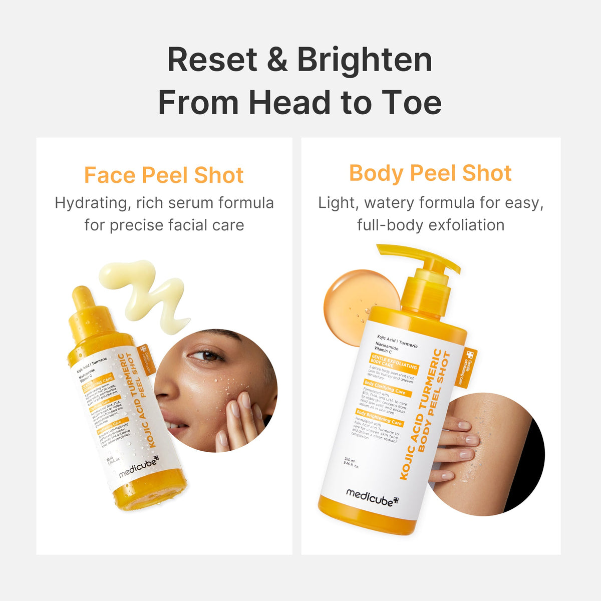 Kojic Acid Turmeric Peel Shot V7