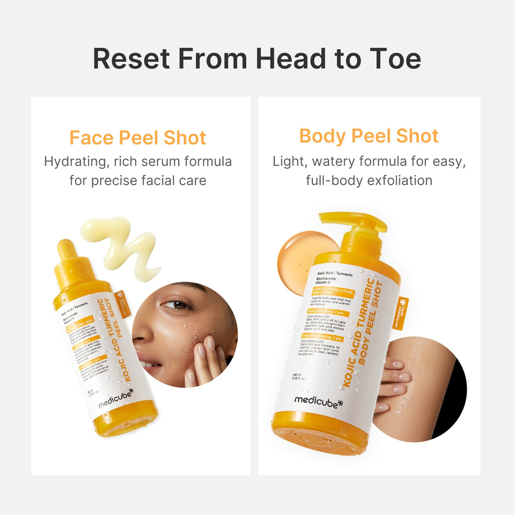 Kojic Acid Turmeric Body Peel Shot Z8