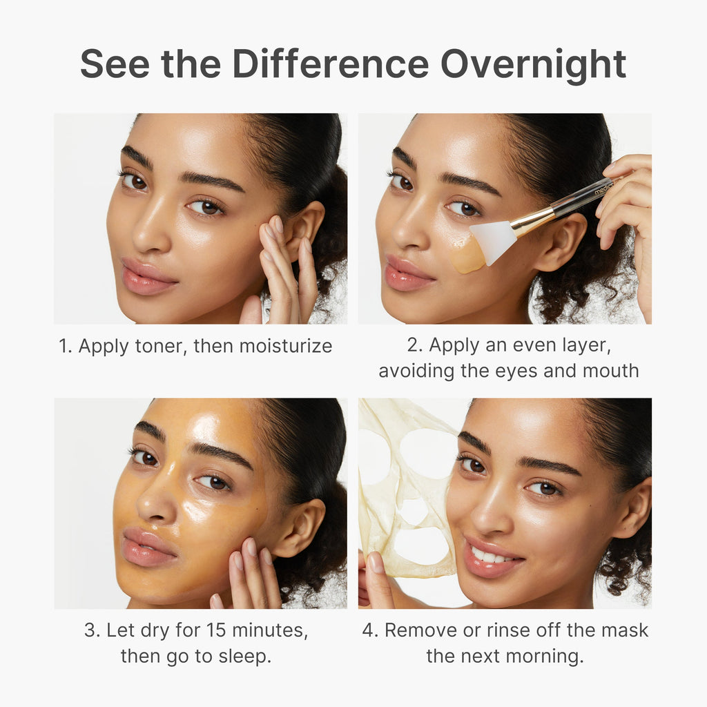 Kojic Acid Turmeric Overnight Wrapping Mask X2