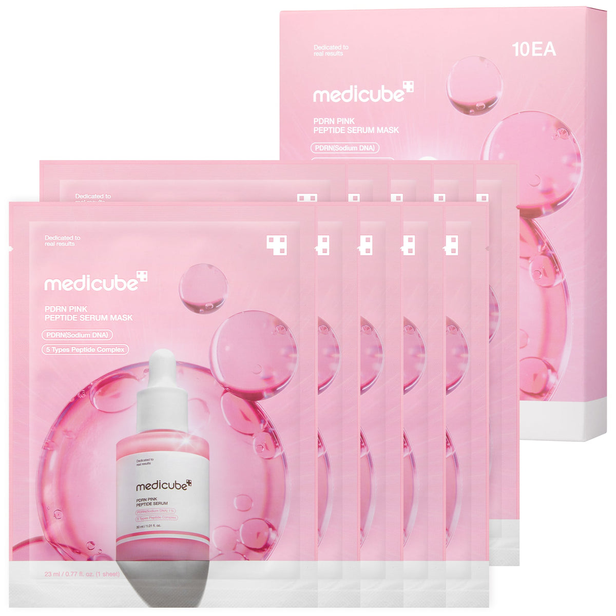 PDRN Pink Peptide Ampoule Mask A8
