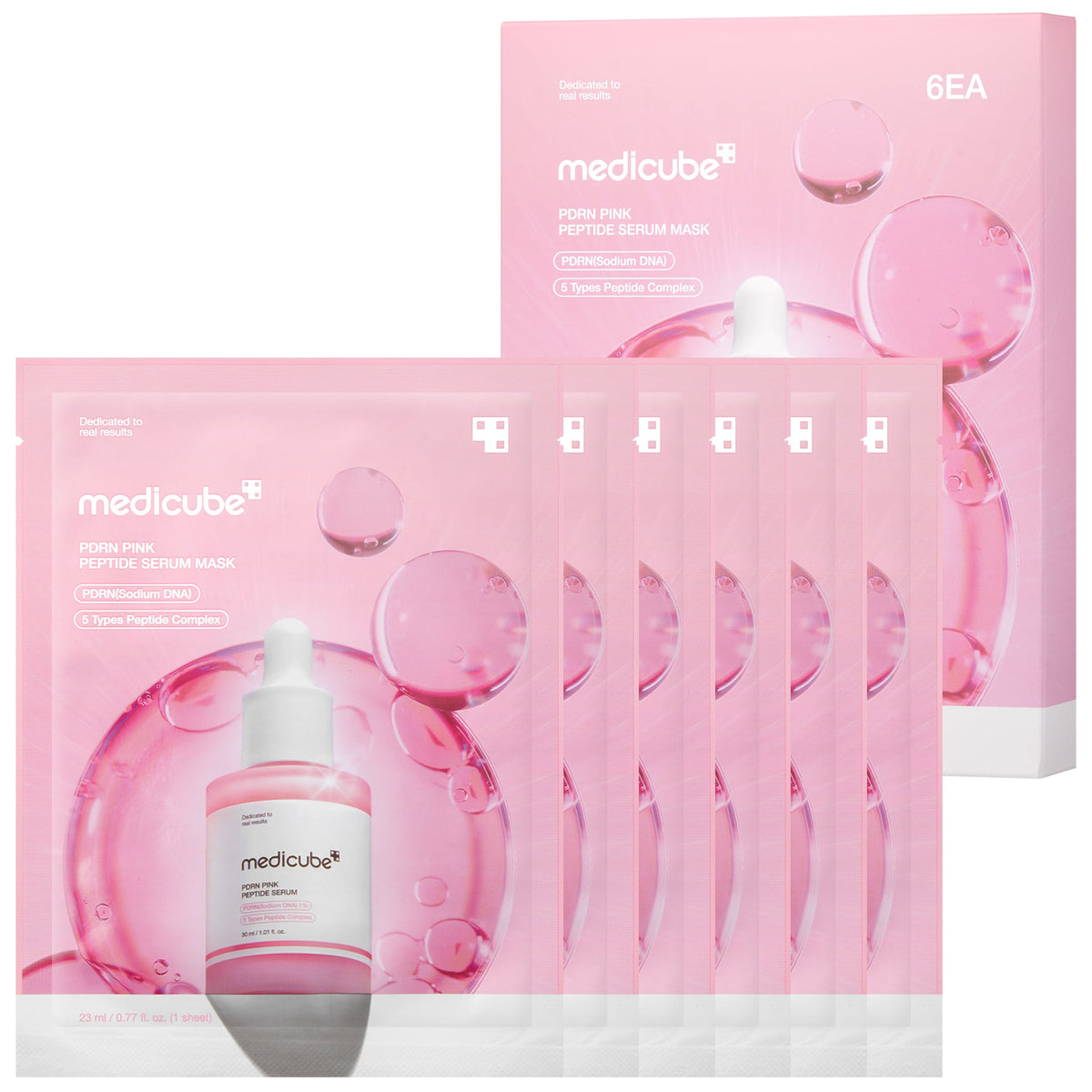 PDRN Pink Peptide Ampoule Mask U0