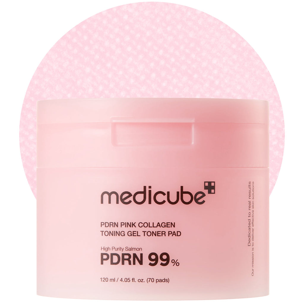 PDRN Pink Collagen Gel Toner Pad E4