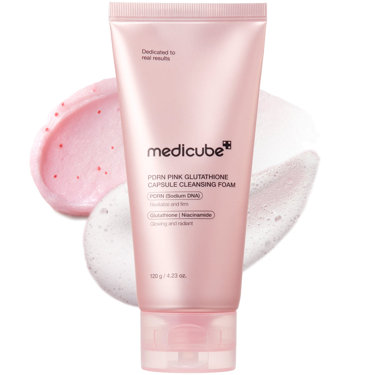 PDRN Pink Glutathione Capsule Foam Cleanser Q1