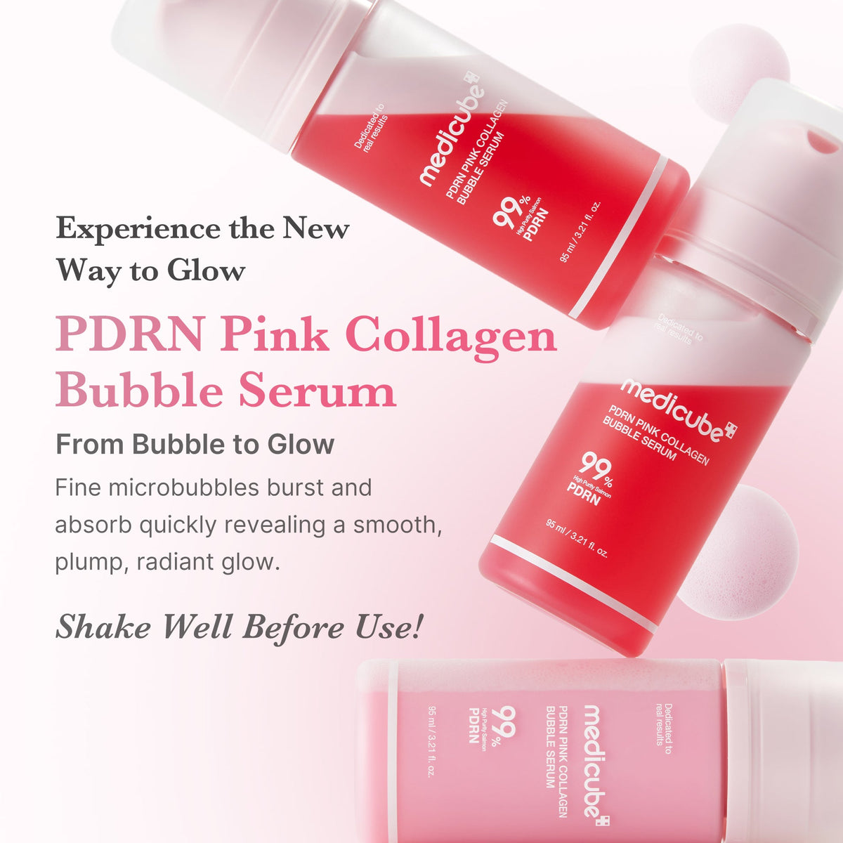 PDRN Pink Collagen Bubble Serum Z3