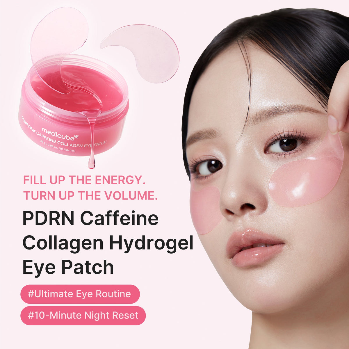 PDRN Caffeine Collagen Eye Patch Q8