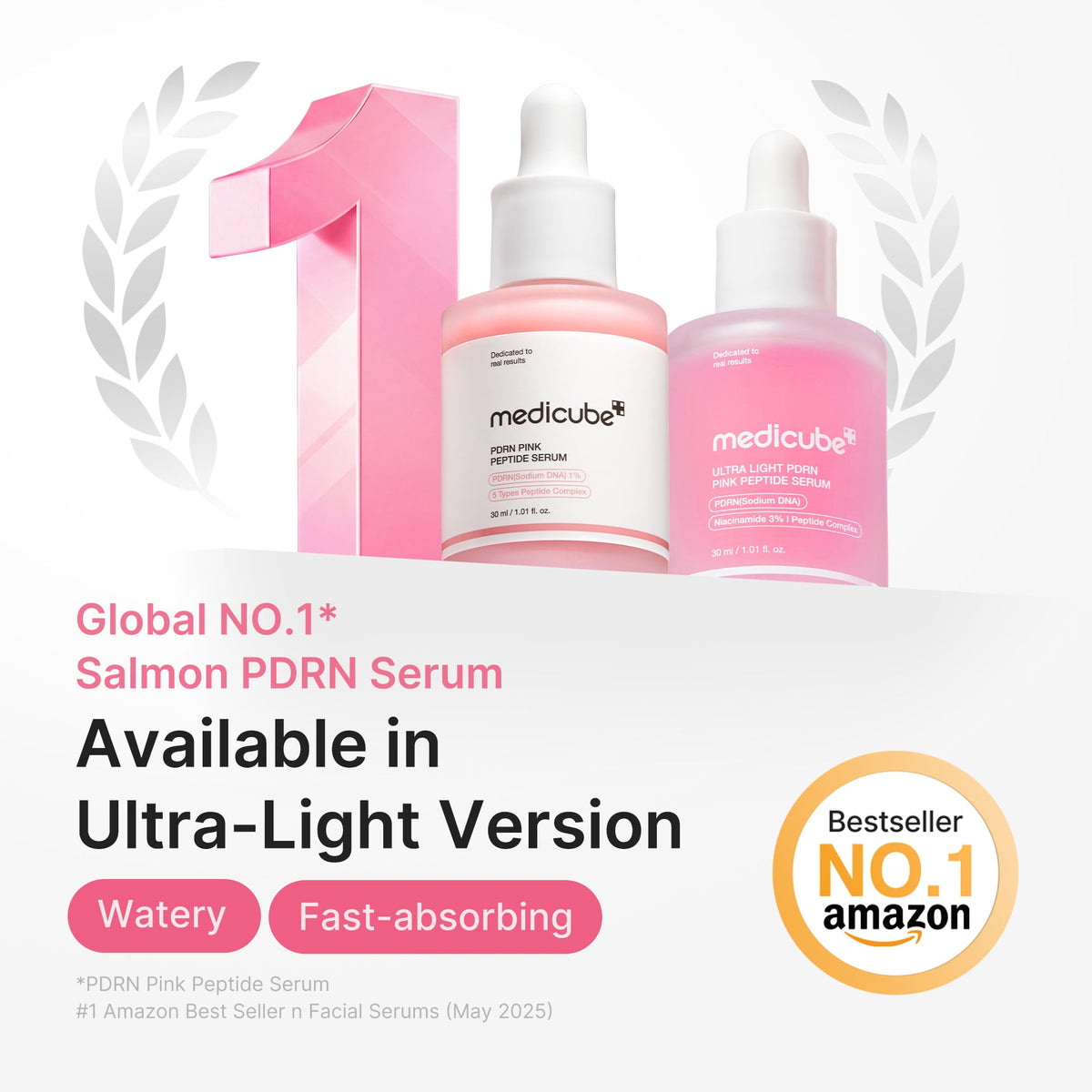 Ultra Light PDRN Pink Peptide Serum P5