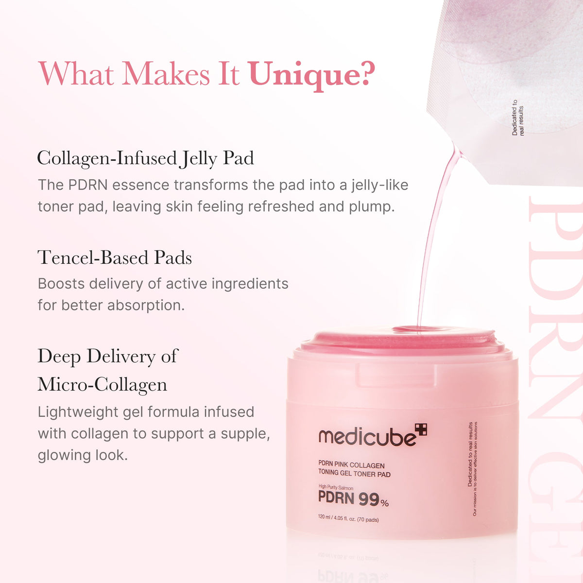 PDRN Pink Collagen Gel Toner Pad Q6