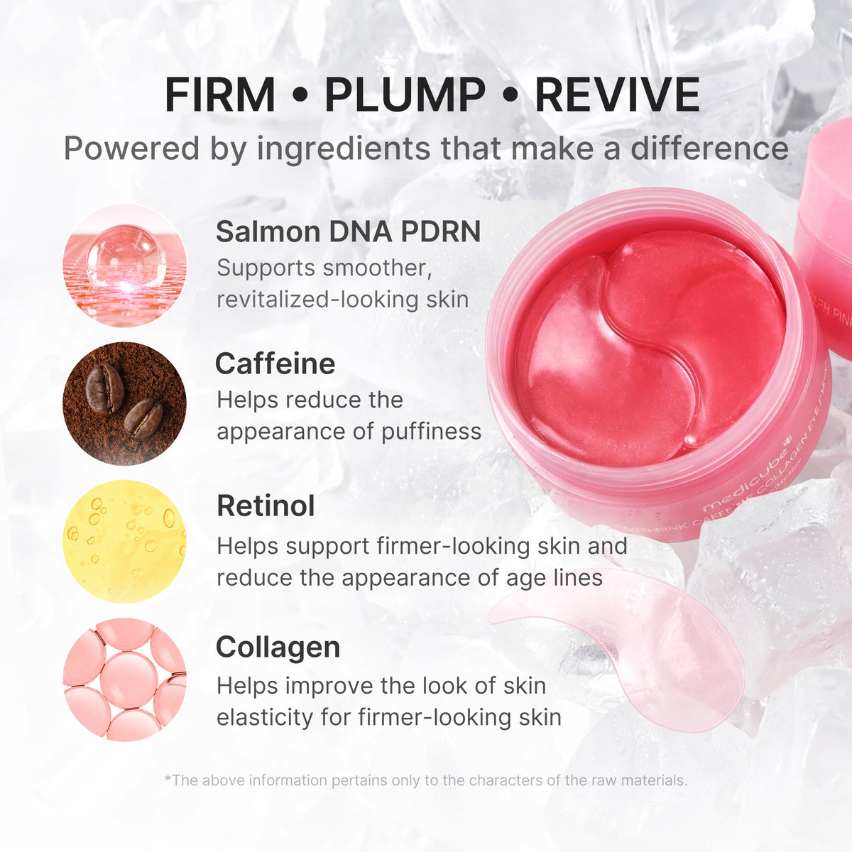 PDRN Caffeine Collagen Eye Patch Q8