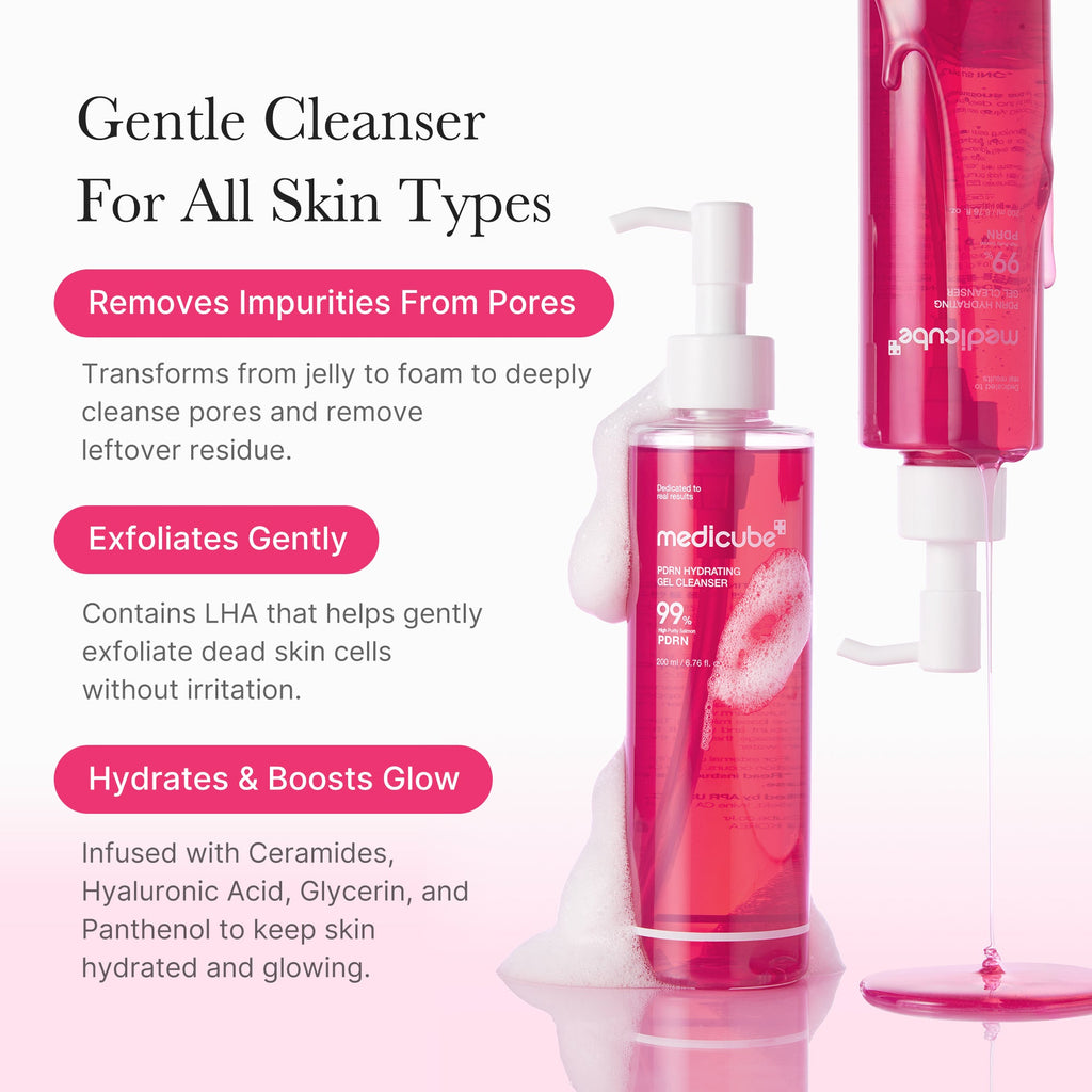 PDRN Pink Gel Cleanser B3