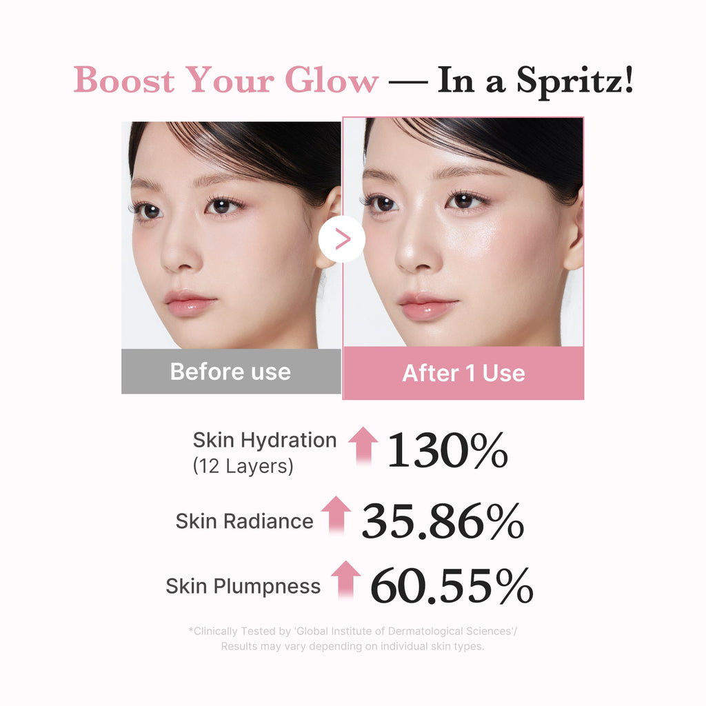 PDRN Pink Collagen Glow Jelly Mist Serum A1