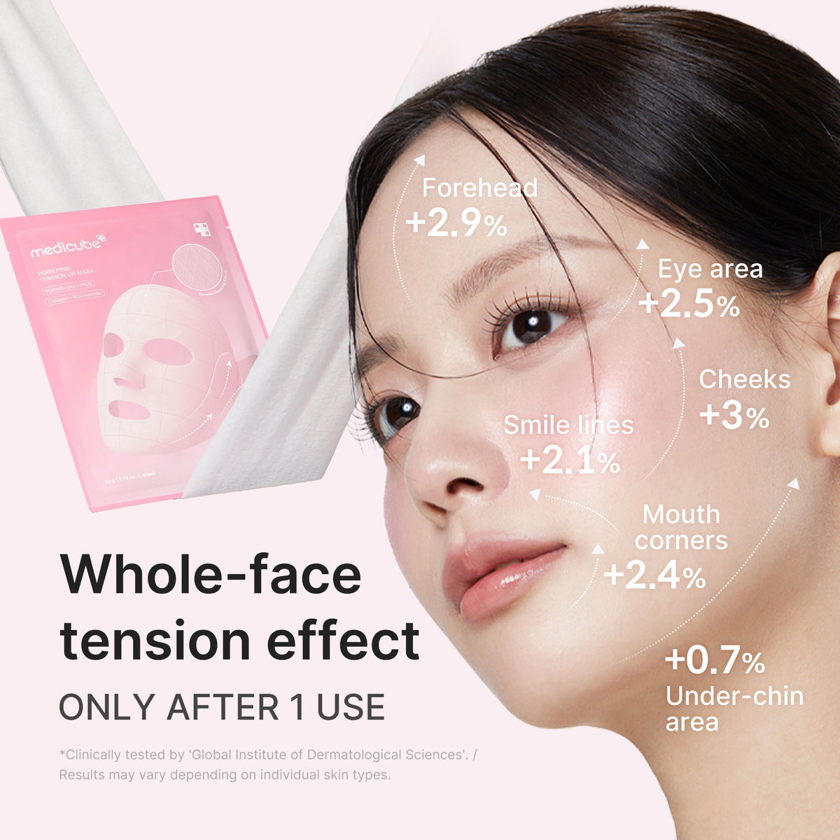 PDRN Pink Tension Up Mask V7