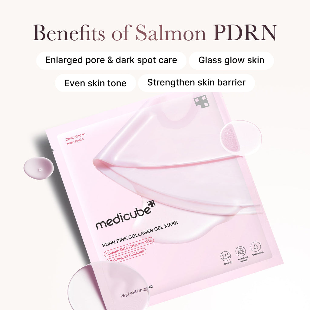 Salmon PDRN Pink Collagen Jelly Gel Mask F4