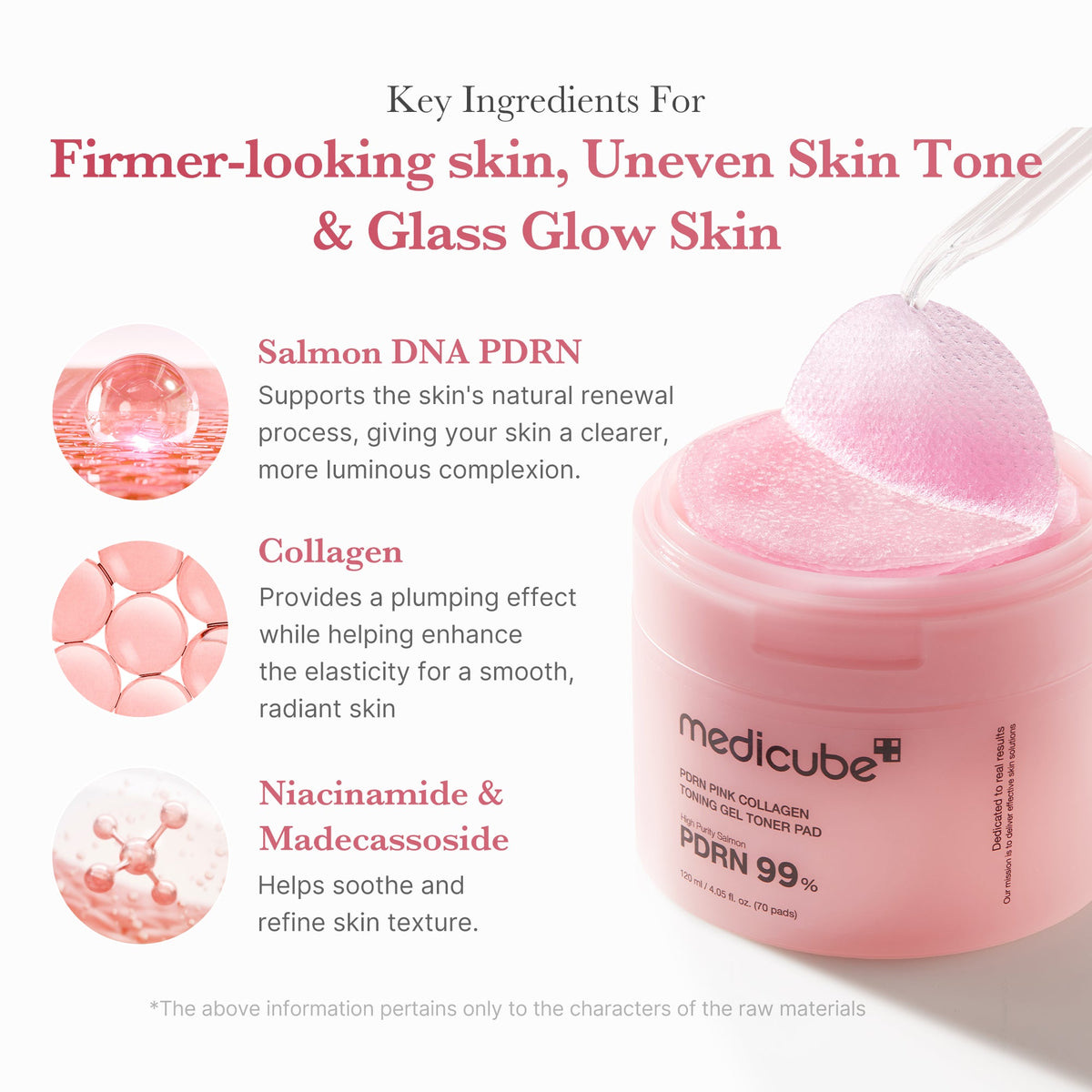 PDRN Pink Collagen Gel Toner Pad Q6
