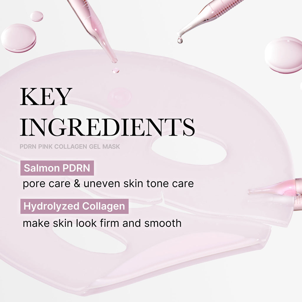 Salmon PDRN Pink Collagen Jelly Gel Mask F4