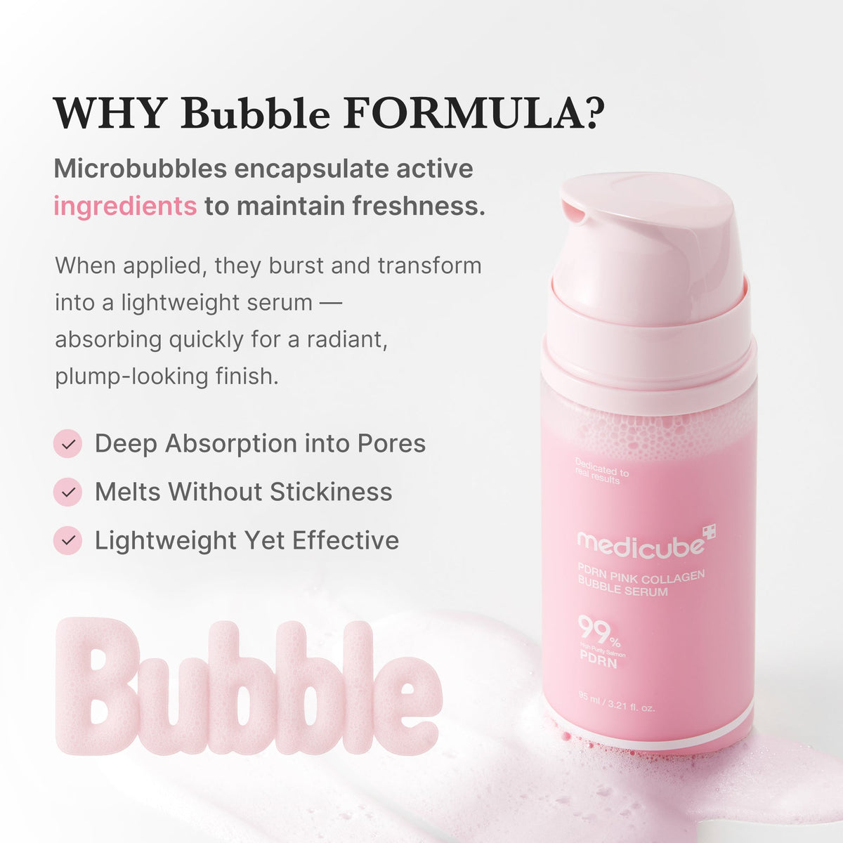 PDRN Pink Collagen Bubble Serum A7