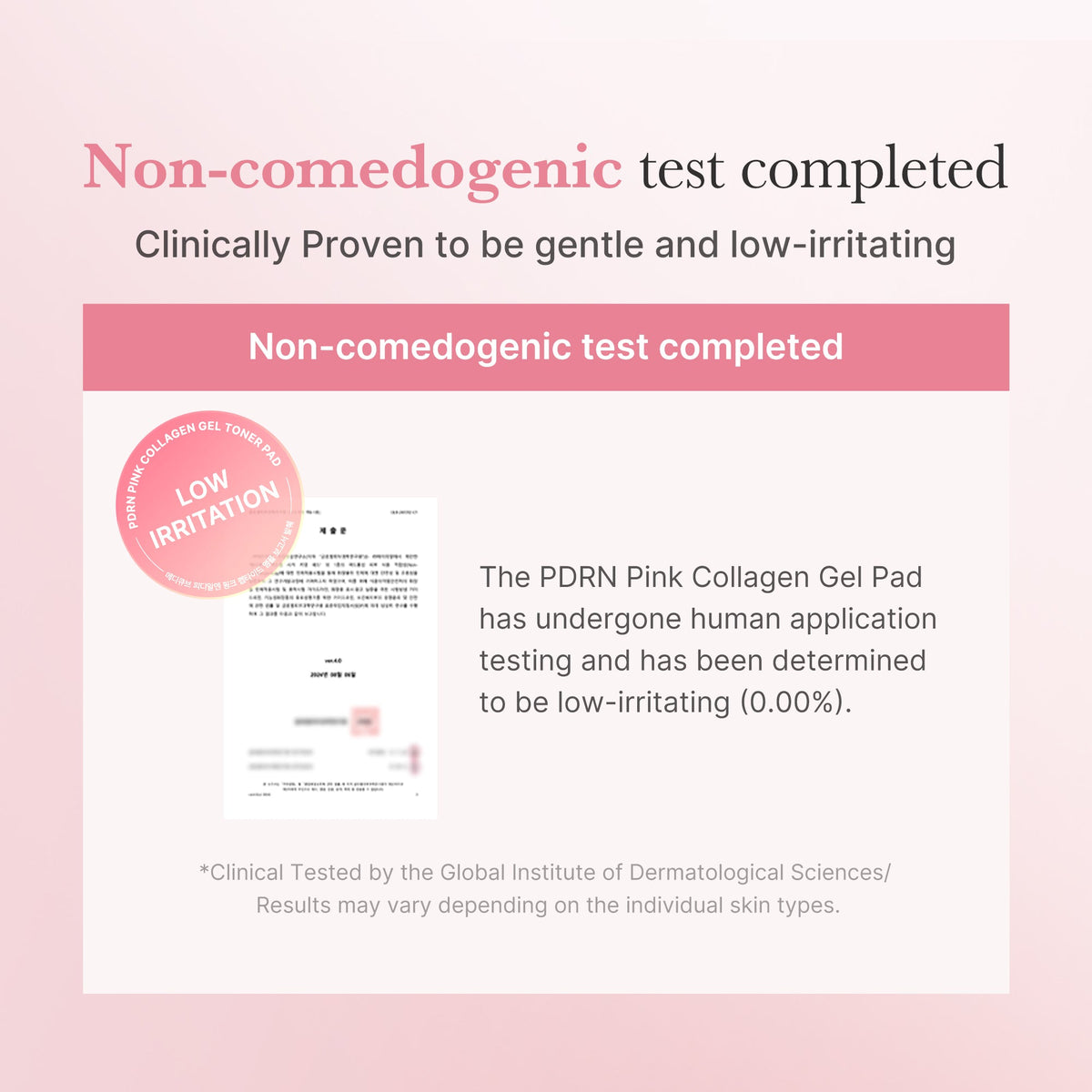 PDRN Pink Collagen Gel Toner Pad E4