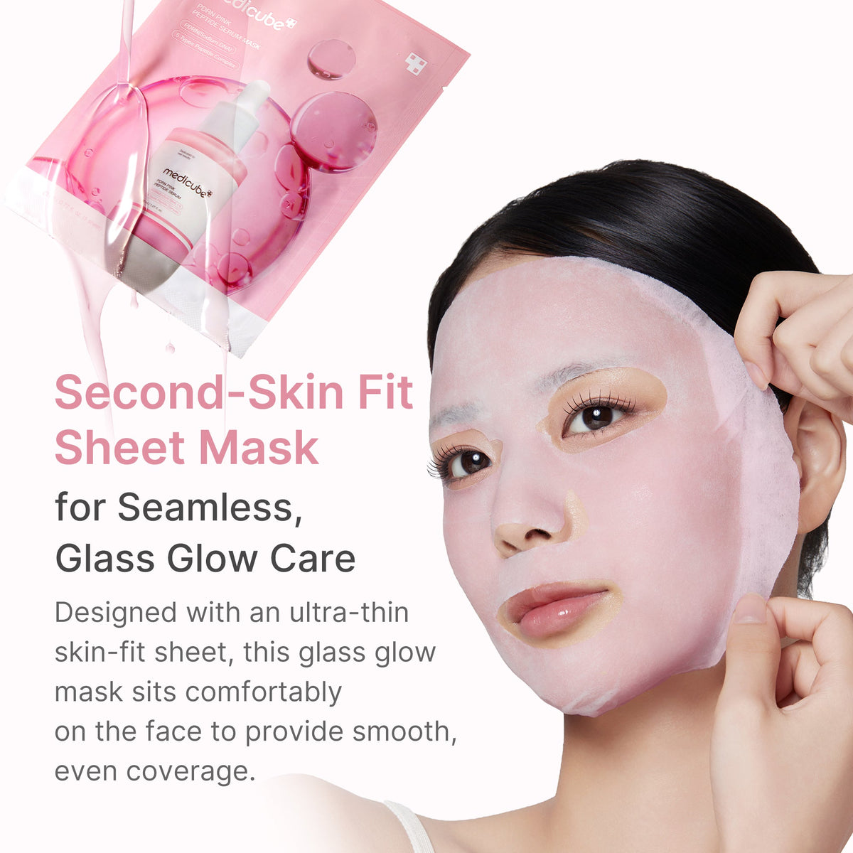 PDRN Pink Peptide Ampoule Mask A8