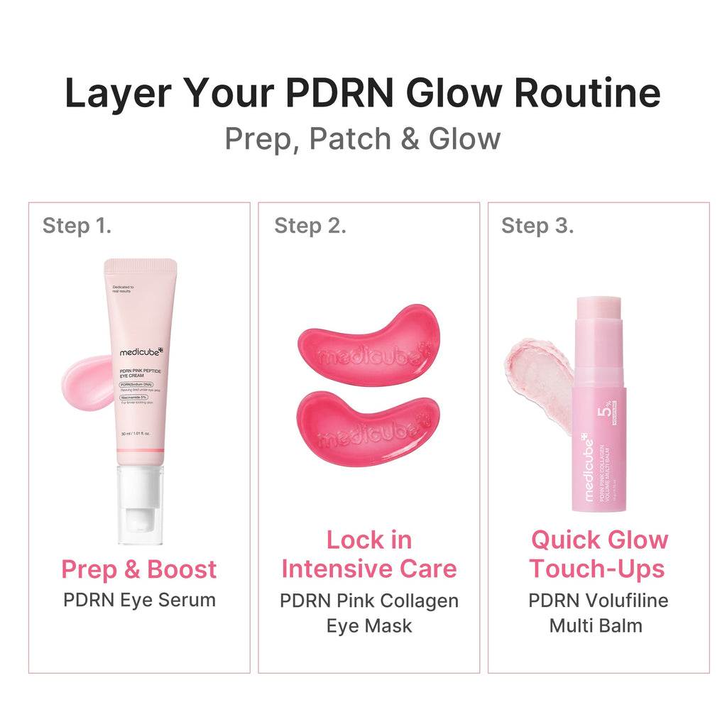 PDRN Pink Collagen Jelly Eye Mask B1