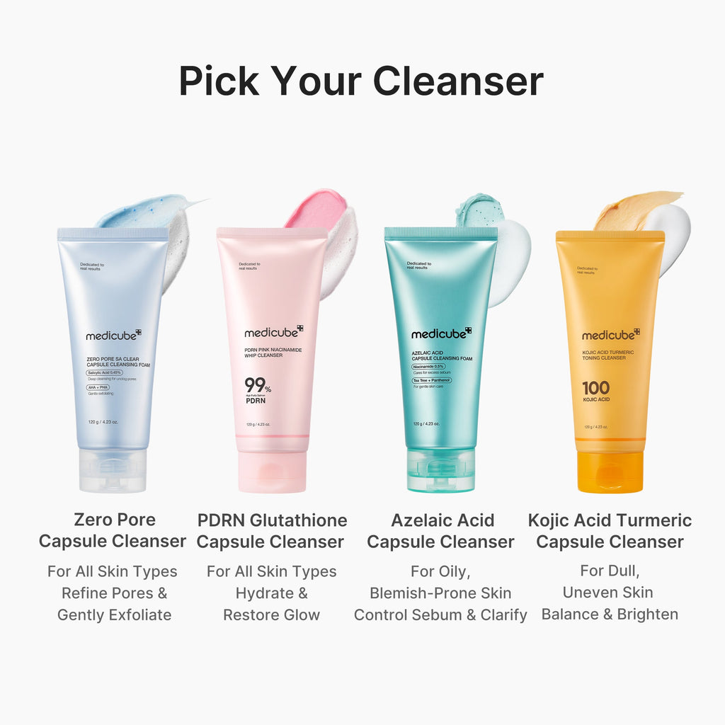 PDRN Pink Glutathione Capsule Foam Cleanser Q1