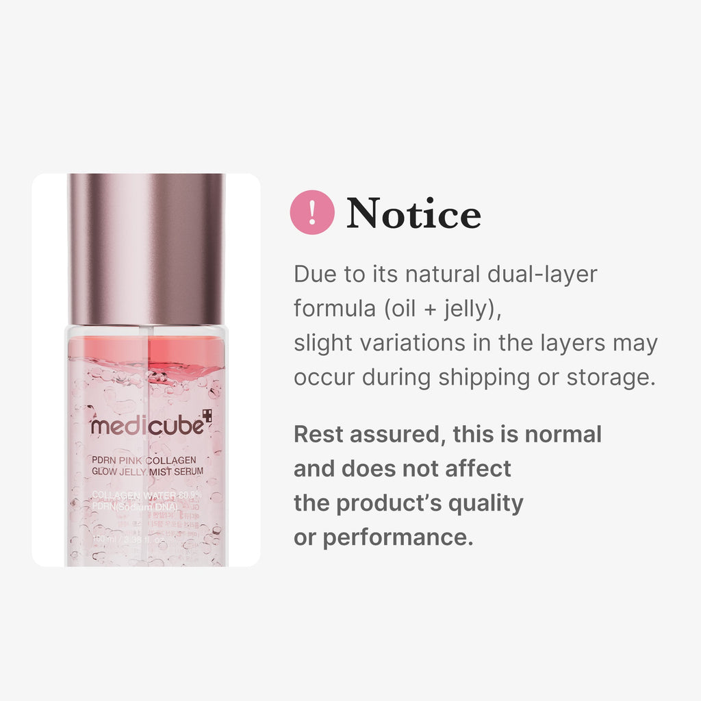 PDRN Pink Collagen Glow Jelly Mist Serum A1