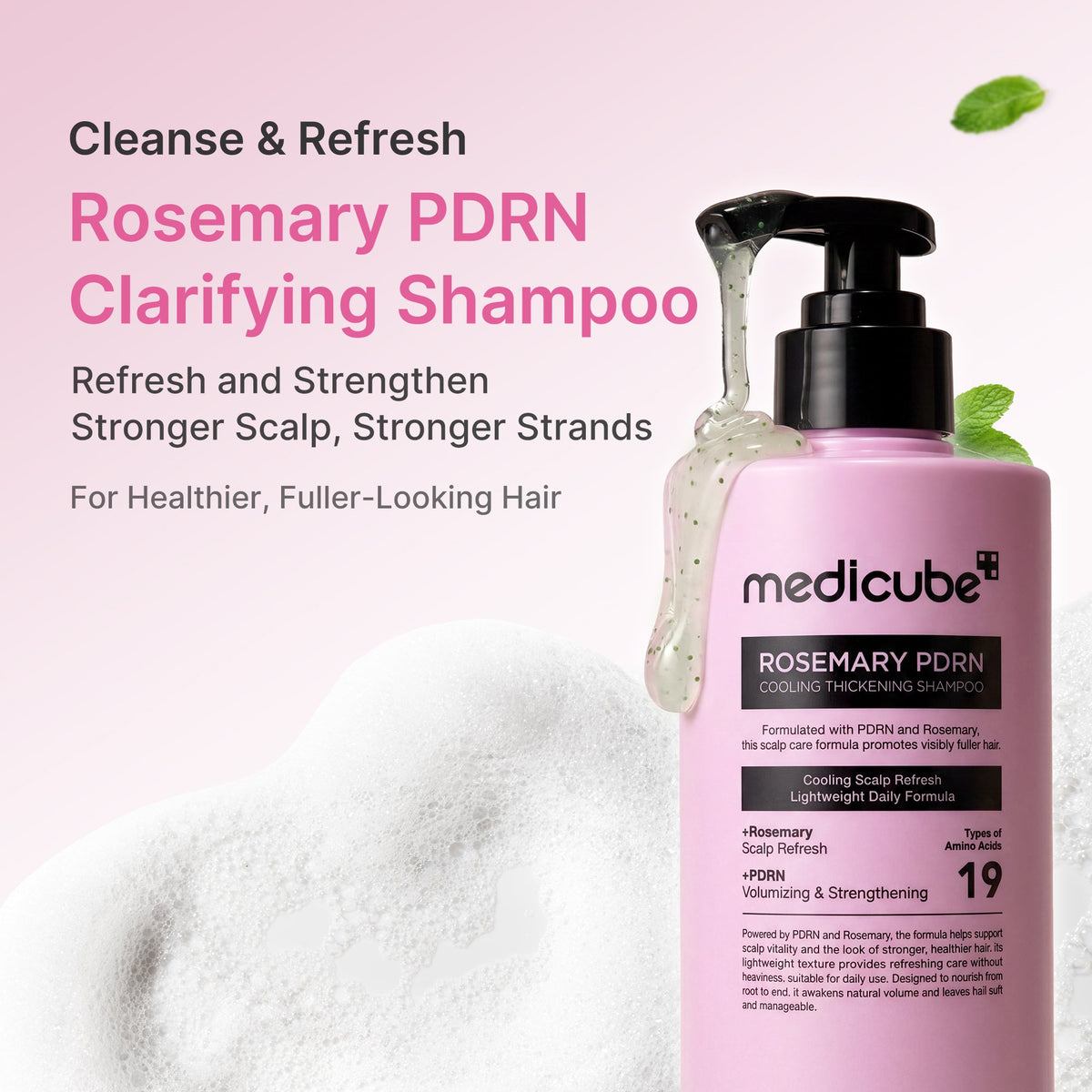 Rosemary PDRN Cooling Thickening Shampoo I5