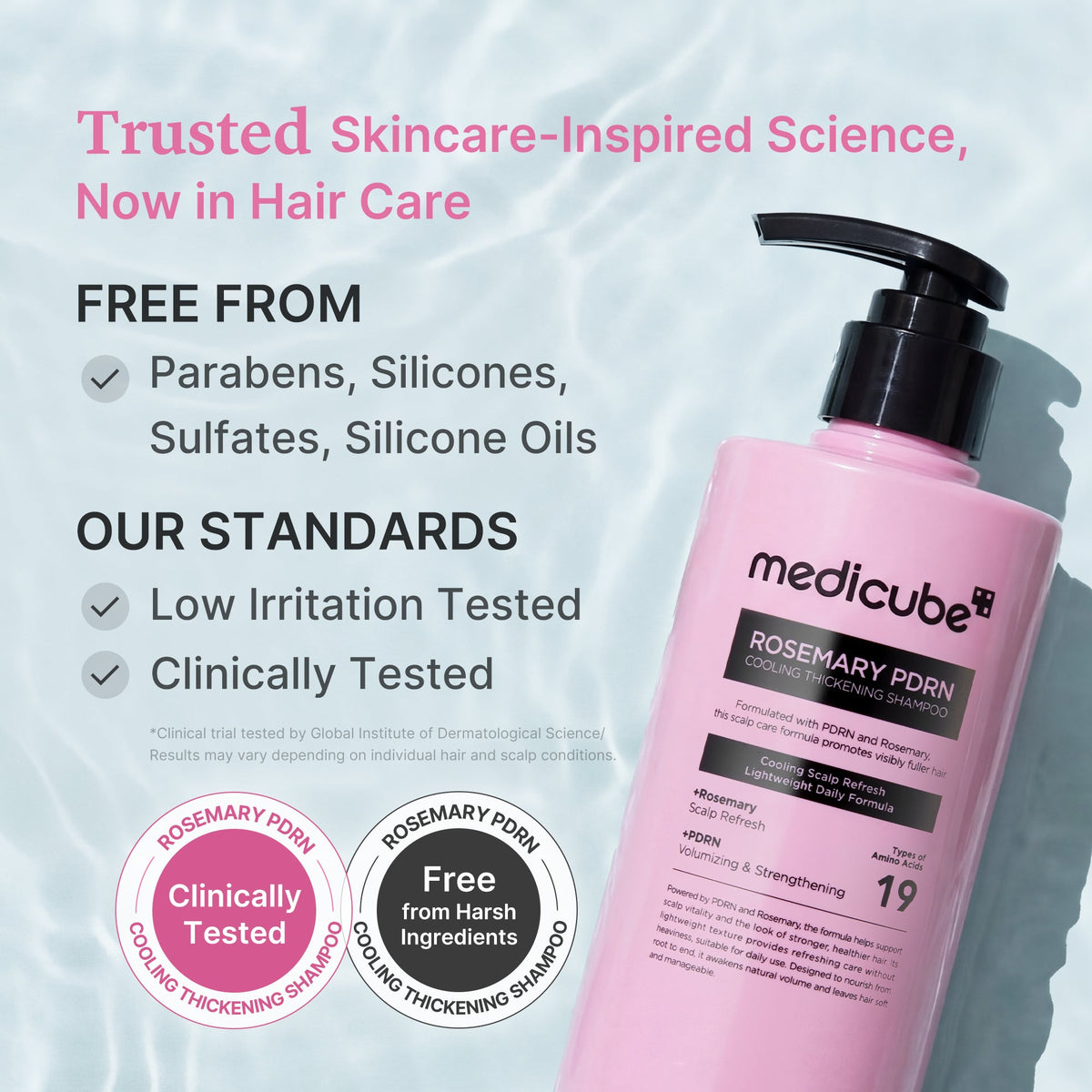 Rosemary PDRN Cooling Thickening Shampoo I5